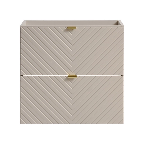 Szafka pod umywalkę 60cm 2 szuflady Kaszmirowy Mat VIVA CASHMERE 82-60-2S, Comad